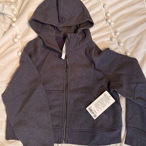 NWT Lululemon Scuba Oversized Full Zip Hoodie | Heathered Nightfall
